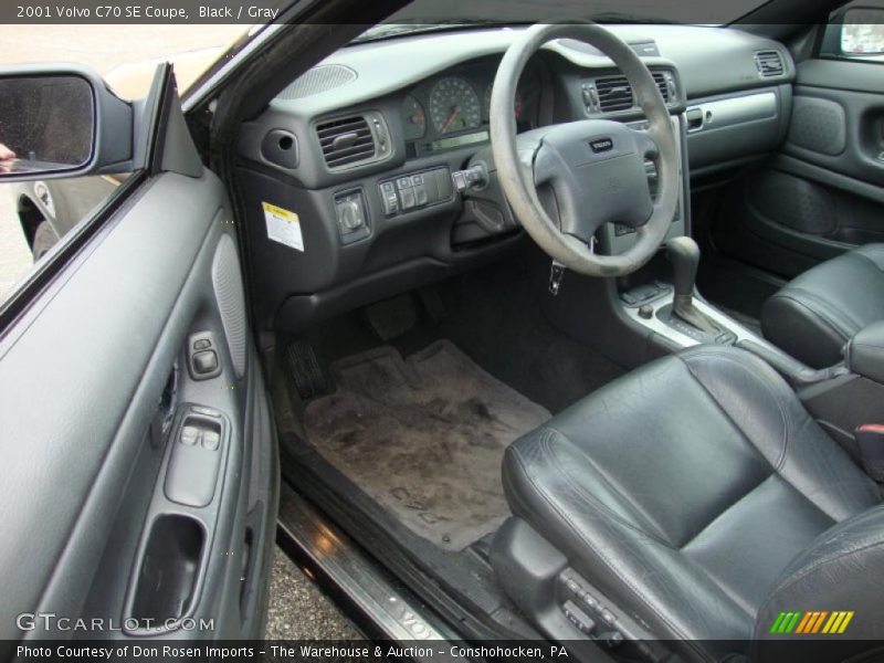  2001 C70 SE Coupe Gray Interior