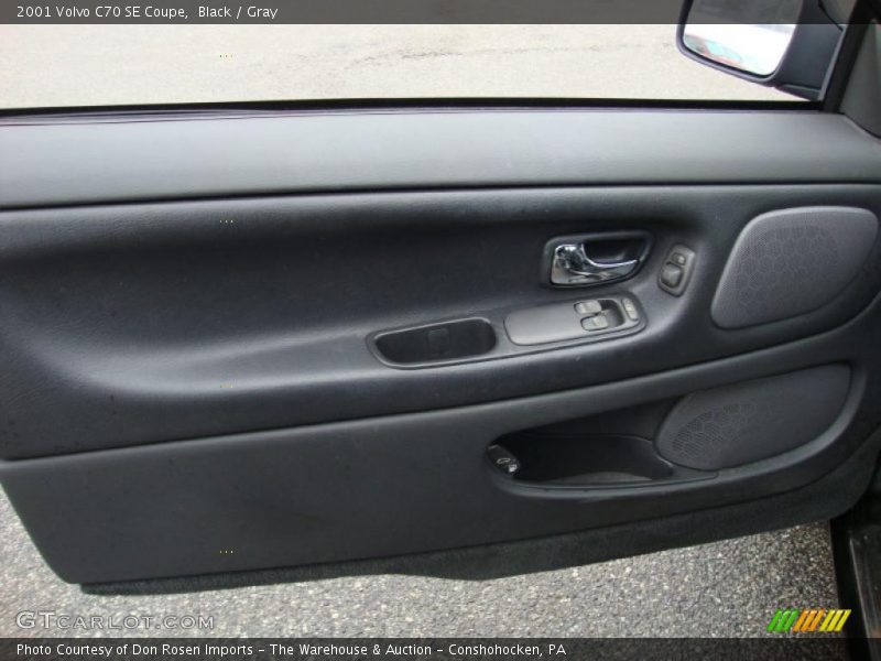 Black / Gray 2001 Volvo C70 SE Coupe