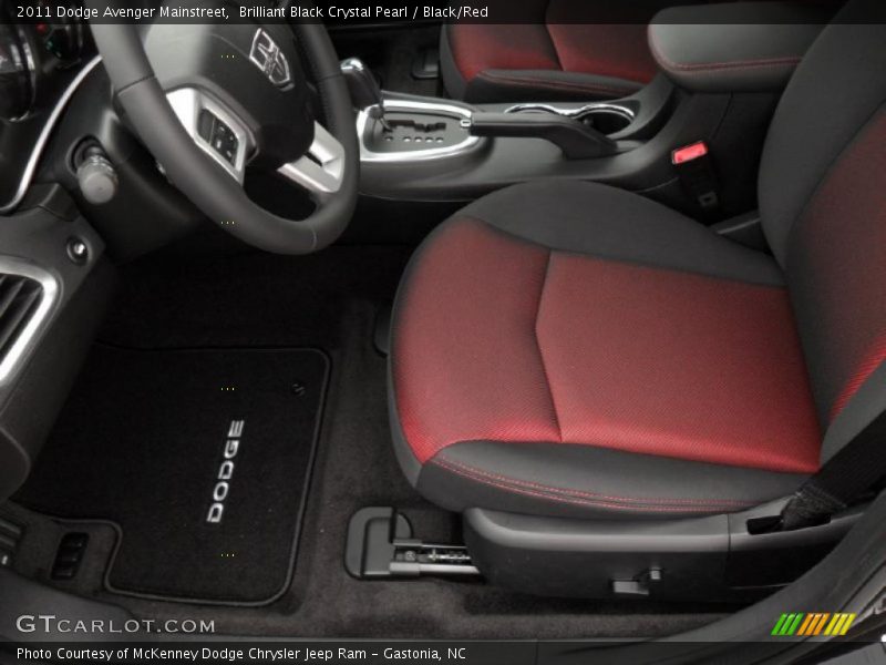  2011 Avenger Mainstreet Black/Red Interior