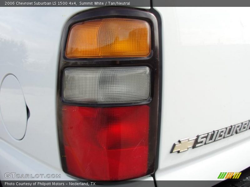 Summit White / Tan/Neutral 2006 Chevrolet Suburban LS 1500 4x4