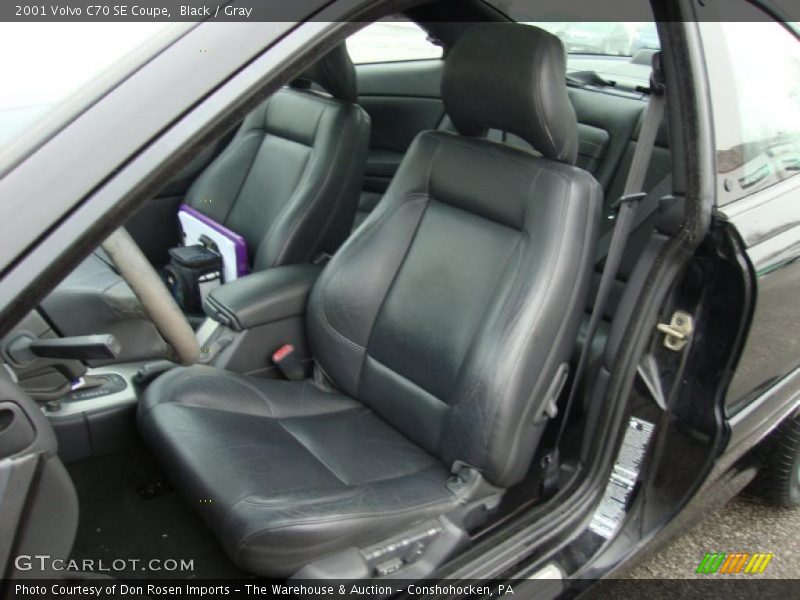  2001 C70 SE Coupe Gray Interior