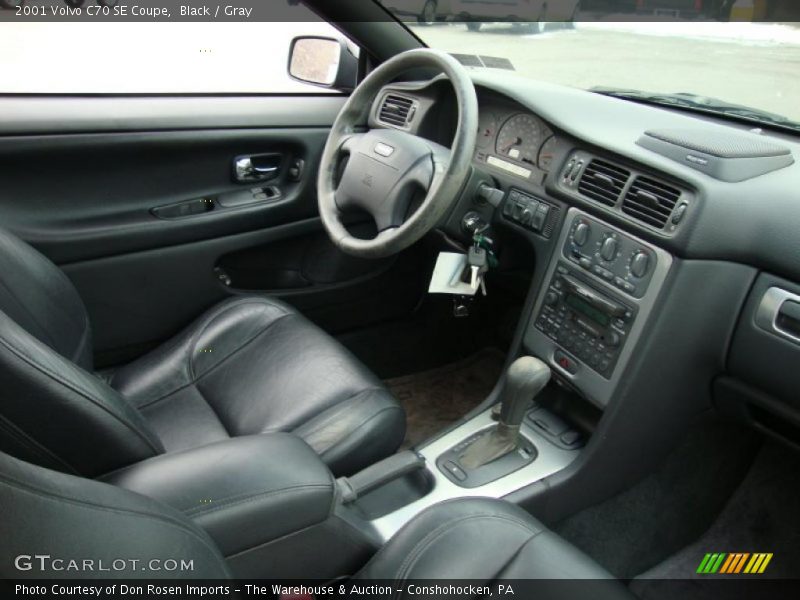 Black / Gray 2001 Volvo C70 SE Coupe