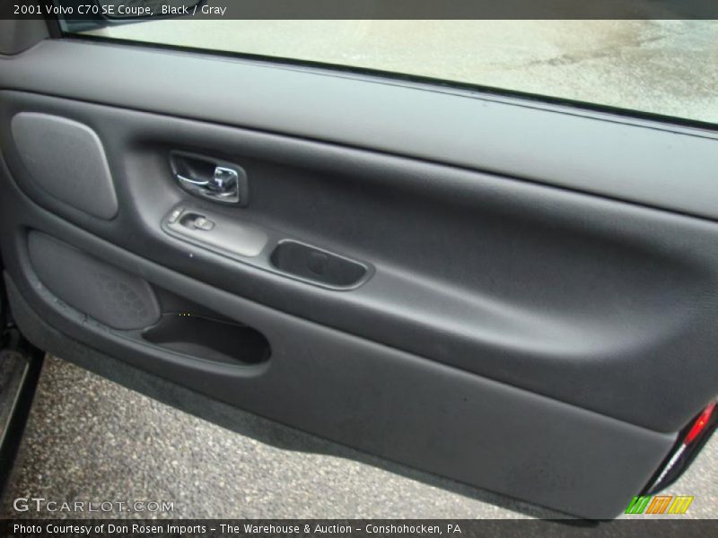 Black / Gray 2001 Volvo C70 SE Coupe