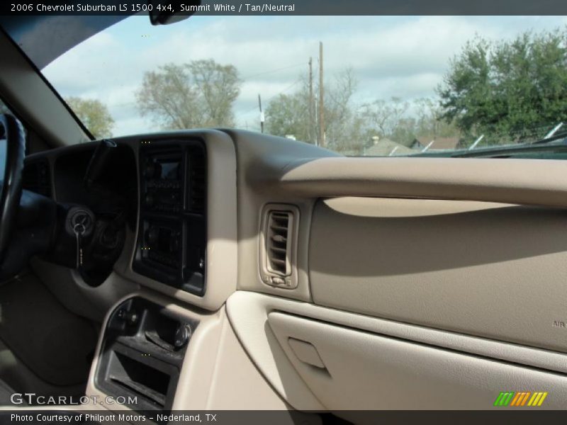 Summit White / Tan/Neutral 2006 Chevrolet Suburban LS 1500 4x4