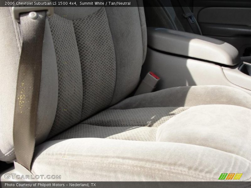 Summit White / Tan/Neutral 2006 Chevrolet Suburban LS 1500 4x4