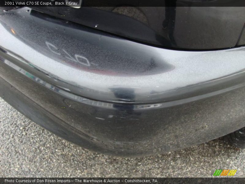 Black / Gray 2001 Volvo C70 SE Coupe