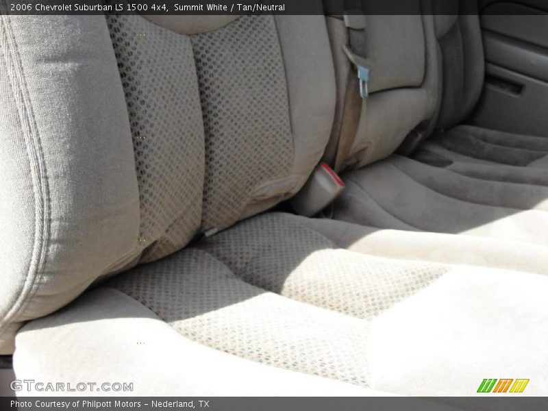 Summit White / Tan/Neutral 2006 Chevrolet Suburban LS 1500 4x4