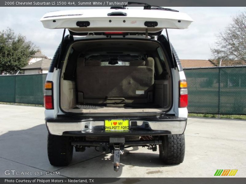 Summit White / Tan/Neutral 2006 Chevrolet Suburban LS 1500 4x4