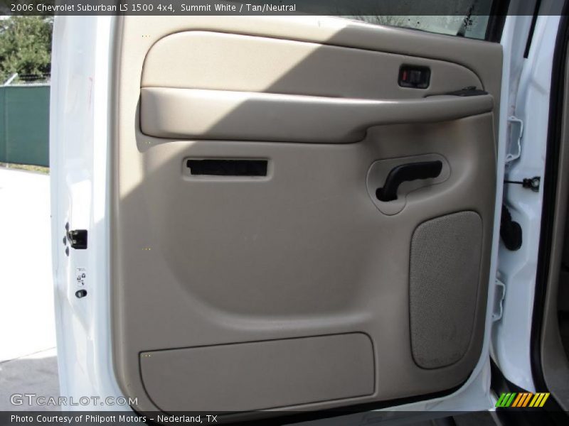 Summit White / Tan/Neutral 2006 Chevrolet Suburban LS 1500 4x4