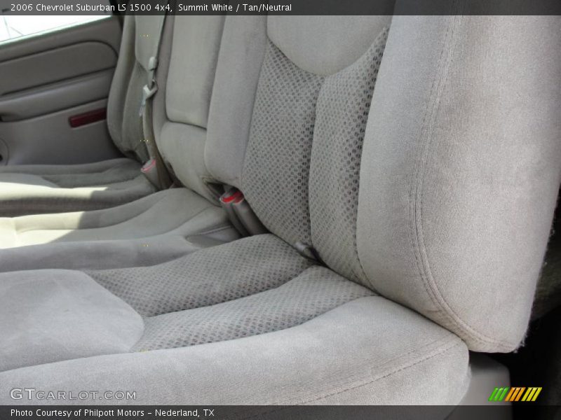 Summit White / Tan/Neutral 2006 Chevrolet Suburban LS 1500 4x4