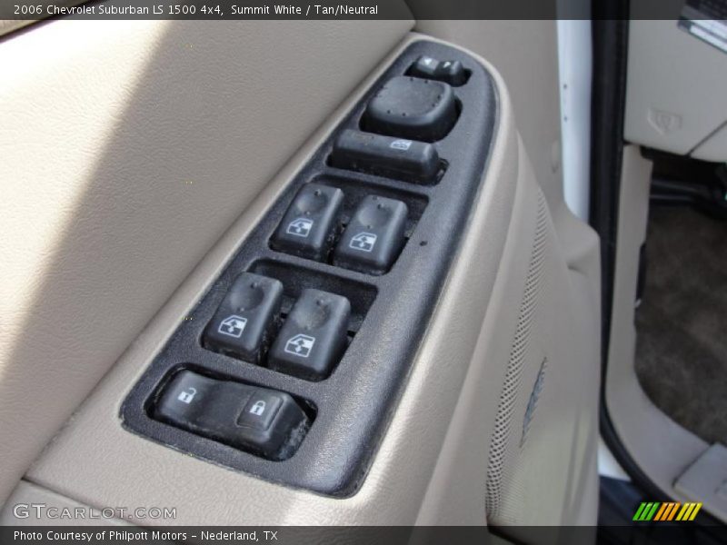 Summit White / Tan/Neutral 2006 Chevrolet Suburban LS 1500 4x4