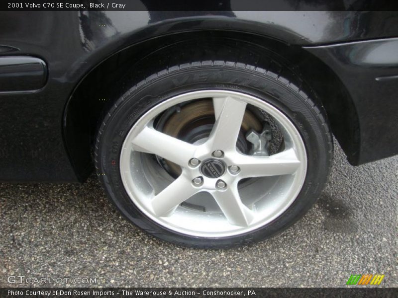 Black / Gray 2001 Volvo C70 SE Coupe
