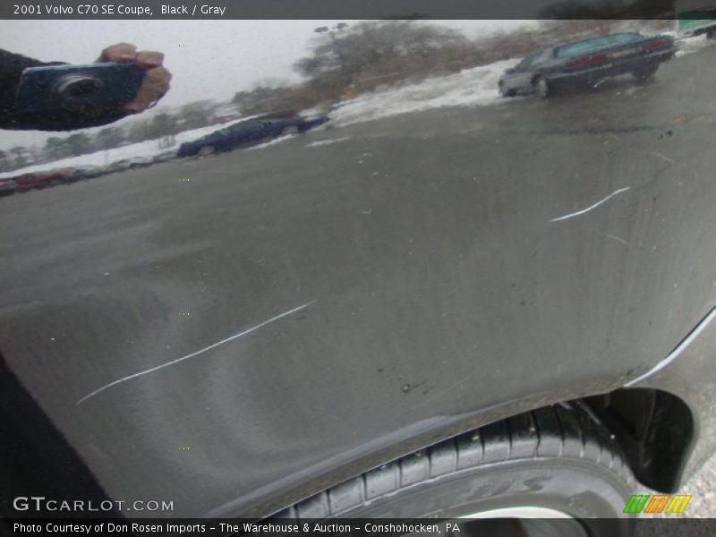 Black / Gray 2001 Volvo C70 SE Coupe