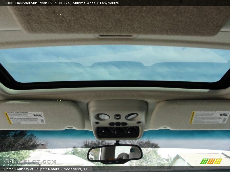 Summit White / Tan/Neutral 2006 Chevrolet Suburban LS 1500 4x4