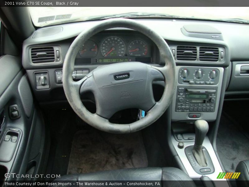 Black / Gray 2001 Volvo C70 SE Coupe