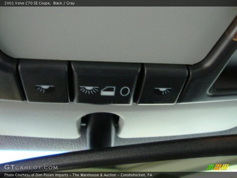 Black / Gray 2001 Volvo C70 SE Coupe