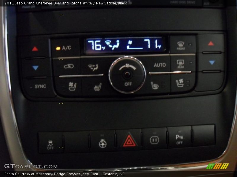 Stone White / New Saddle/Black 2011 Jeep Grand Cherokee Overland