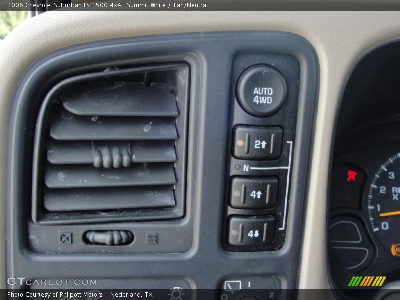 Summit White / Tan/Neutral 2006 Chevrolet Suburban LS 1500 4x4