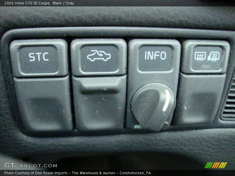 Black / Gray 2001 Volvo C70 SE Coupe