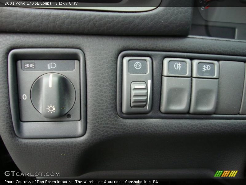 Black / Gray 2001 Volvo C70 SE Coupe