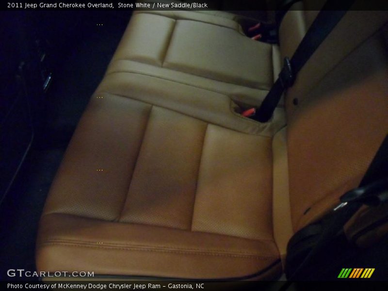 Stone White / New Saddle/Black 2011 Jeep Grand Cherokee Overland