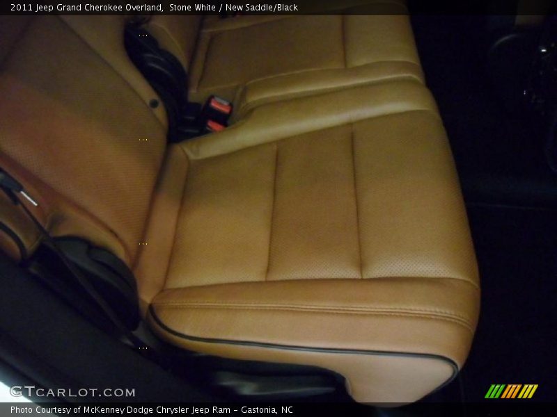 Stone White / New Saddle/Black 2011 Jeep Grand Cherokee Overland