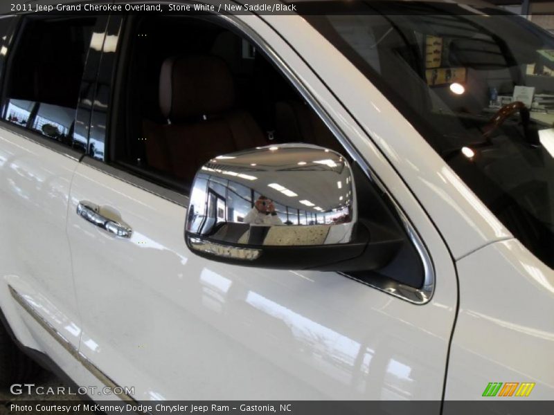 Stone White / New Saddle/Black 2011 Jeep Grand Cherokee Overland