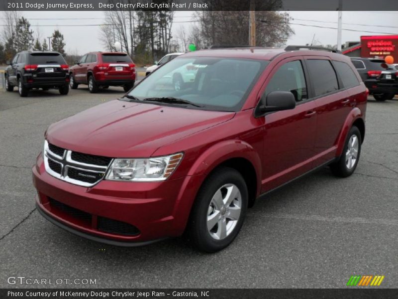 Front 3/4 View of 2011 Journey Express