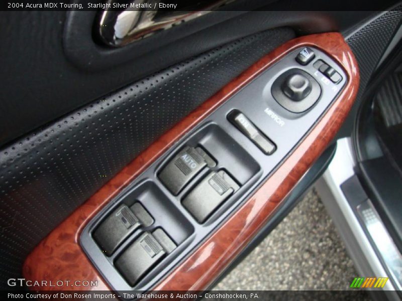 Starlight Silver Metallic / Ebony 2004 Acura MDX Touring