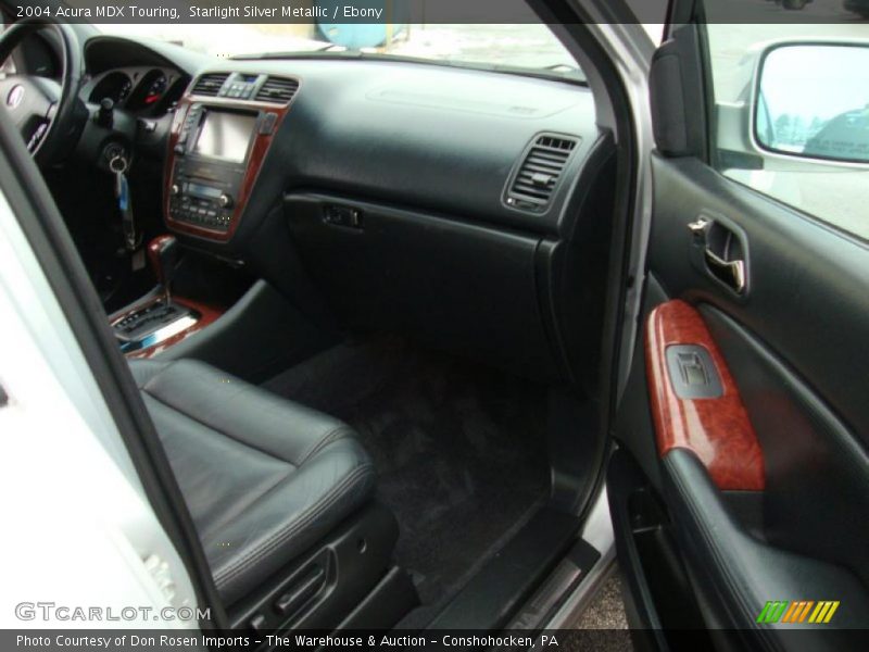 Starlight Silver Metallic / Ebony 2004 Acura MDX Touring