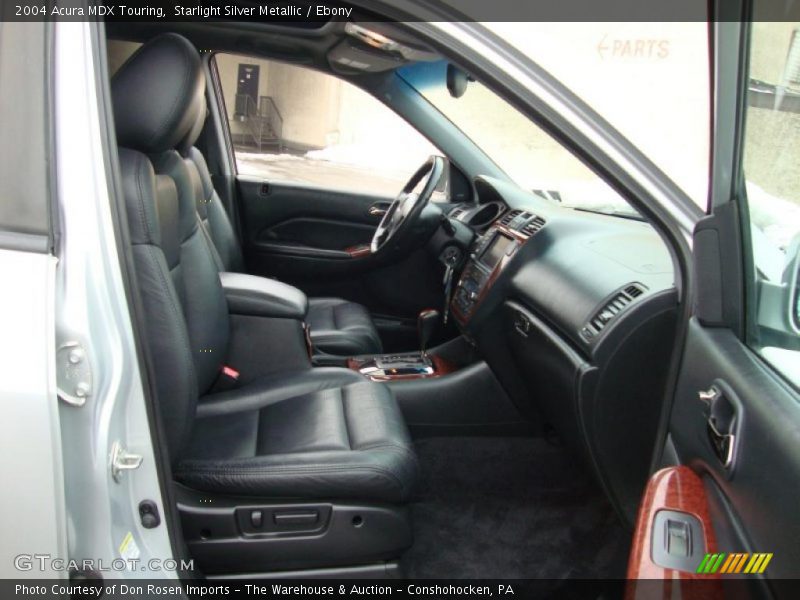 Starlight Silver Metallic / Ebony 2004 Acura MDX Touring