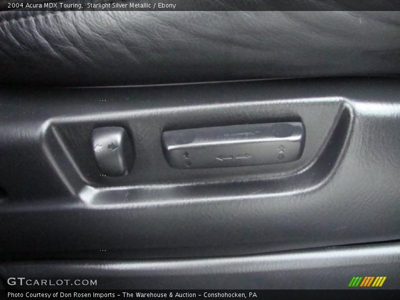 Starlight Silver Metallic / Ebony 2004 Acura MDX Touring