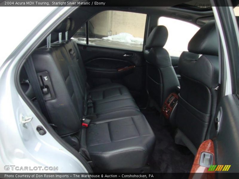 Starlight Silver Metallic / Ebony 2004 Acura MDX Touring