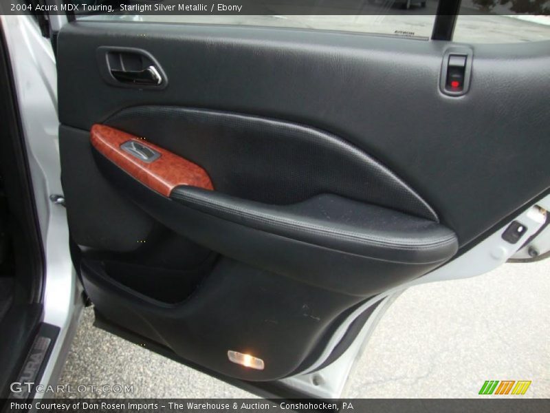 Starlight Silver Metallic / Ebony 2004 Acura MDX Touring