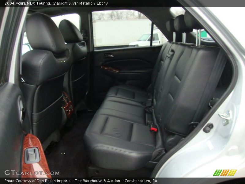 Starlight Silver Metallic / Ebony 2004 Acura MDX Touring