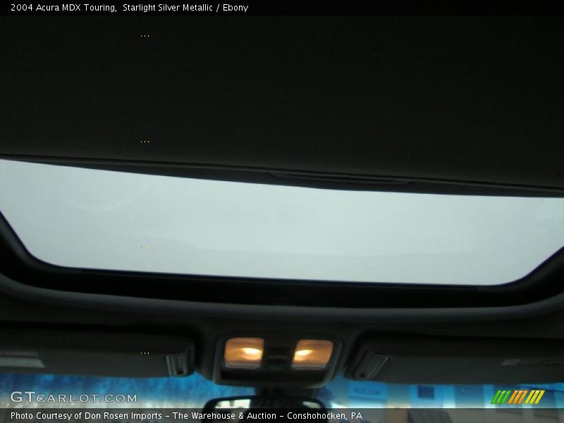 Starlight Silver Metallic / Ebony 2004 Acura MDX Touring