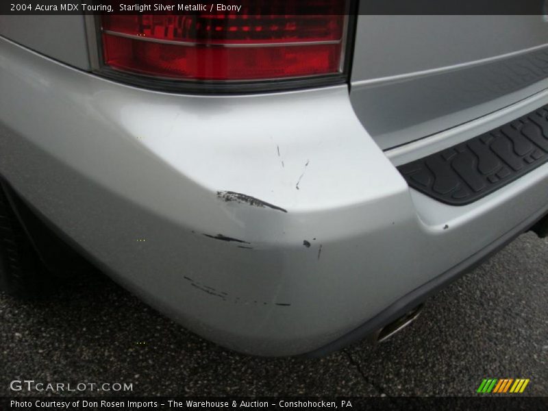 Starlight Silver Metallic / Ebony 2004 Acura MDX Touring