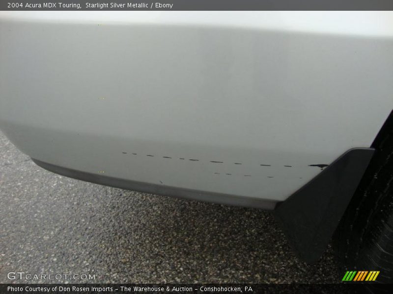 Starlight Silver Metallic / Ebony 2004 Acura MDX Touring