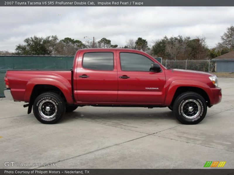  2007 Tacoma V6 SR5 PreRunner Double Cab Impulse Red Pearl