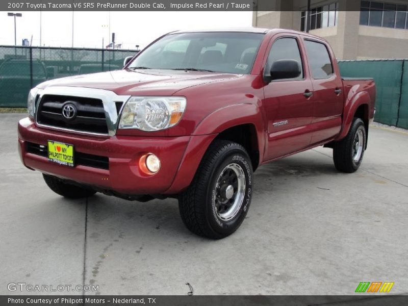  2007 Tacoma V6 SR5 PreRunner Double Cab Impulse Red Pearl