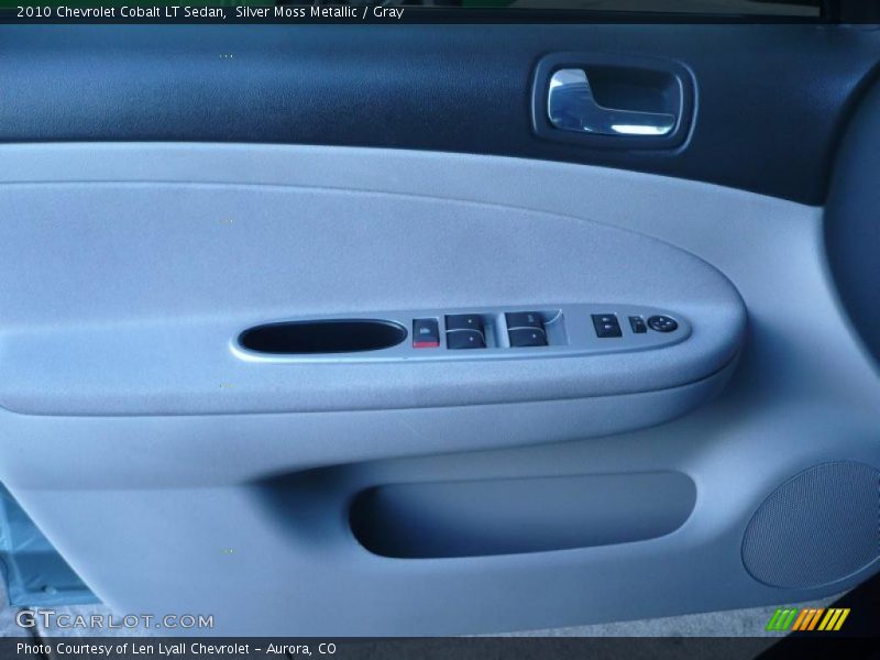 Silver Moss Metallic / Gray 2010 Chevrolet Cobalt LT Sedan