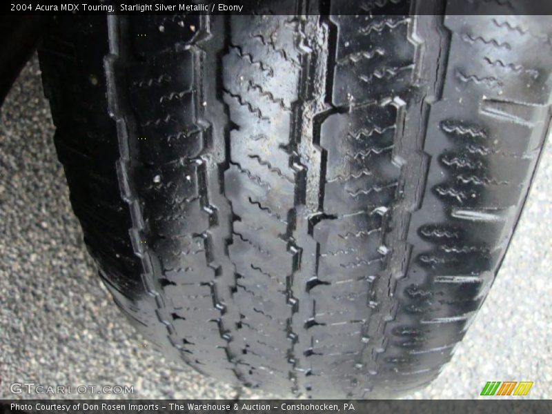 Starlight Silver Metallic / Ebony 2004 Acura MDX Touring
