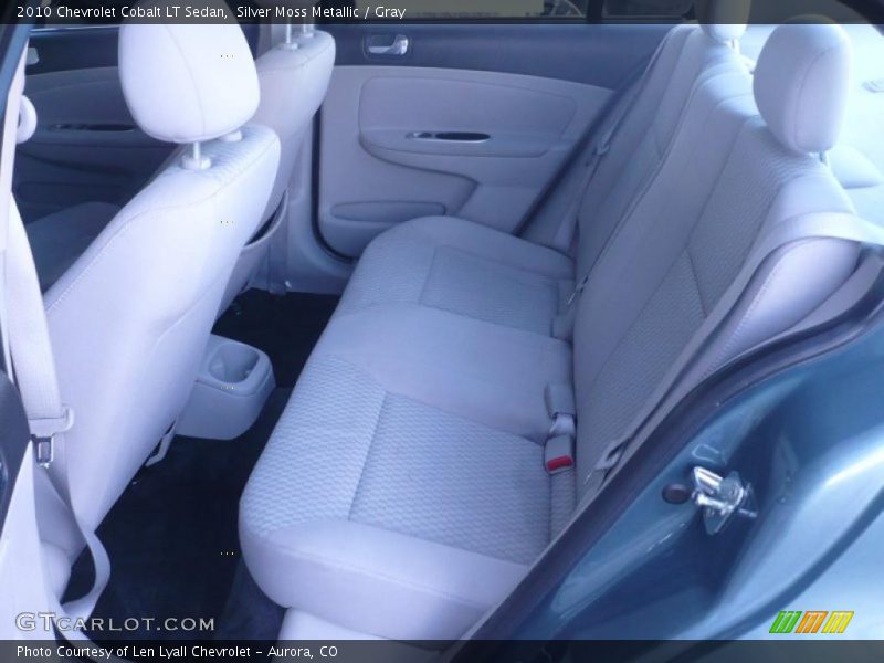 Silver Moss Metallic / Gray 2010 Chevrolet Cobalt LT Sedan