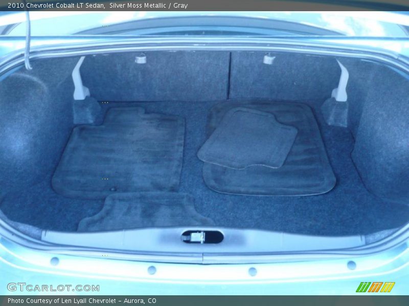 Silver Moss Metallic / Gray 2010 Chevrolet Cobalt LT Sedan