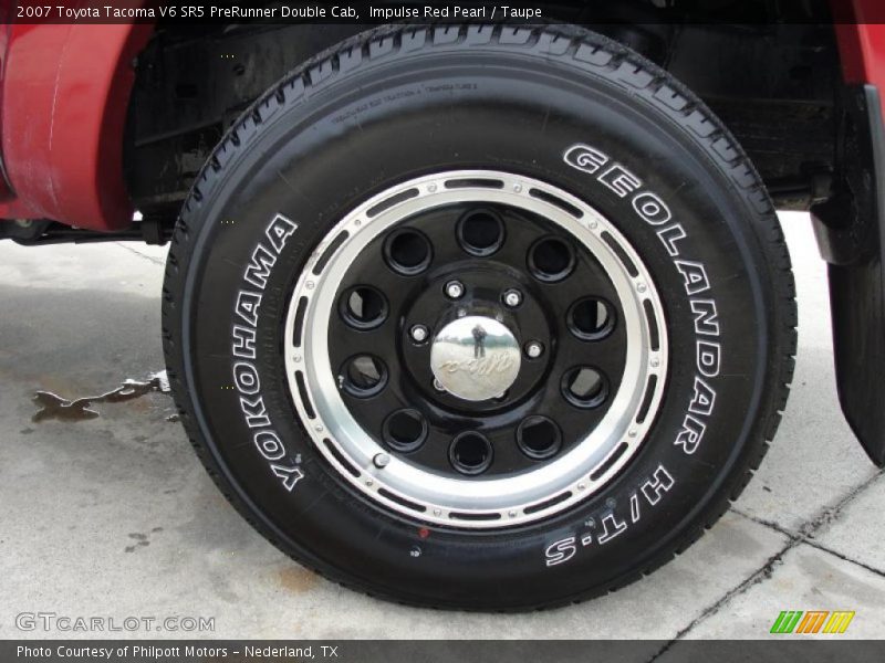 Custom Wheels of 2007 Tacoma V6 SR5 PreRunner Double Cab