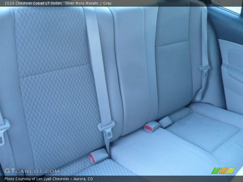 Silver Moss Metallic / Gray 2010 Chevrolet Cobalt LT Sedan