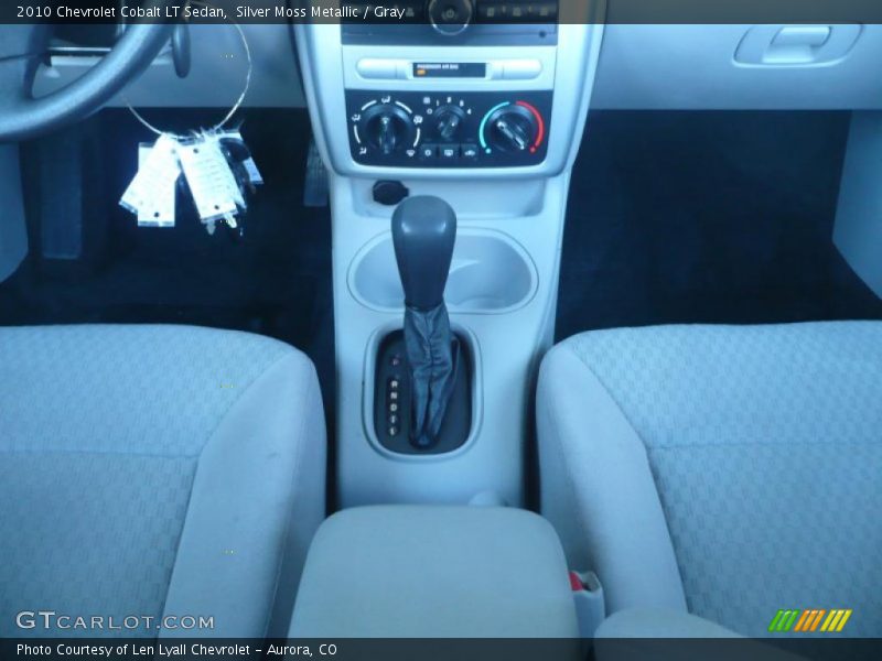 Silver Moss Metallic / Gray 2010 Chevrolet Cobalt LT Sedan