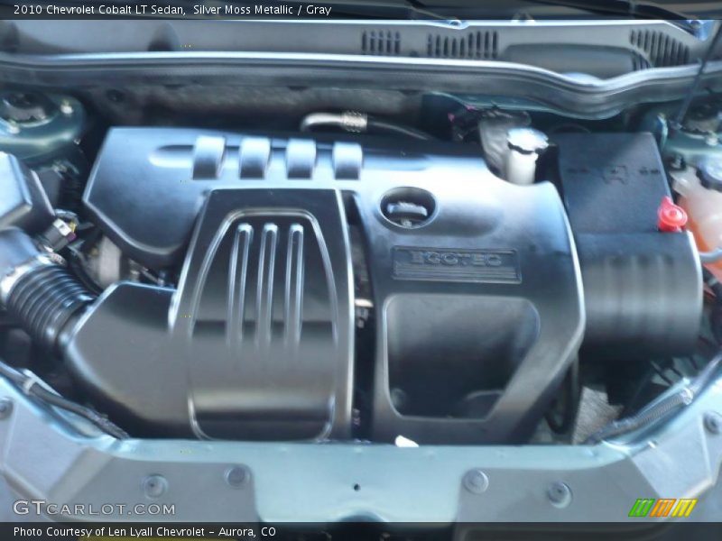 Silver Moss Metallic / Gray 2010 Chevrolet Cobalt LT Sedan
