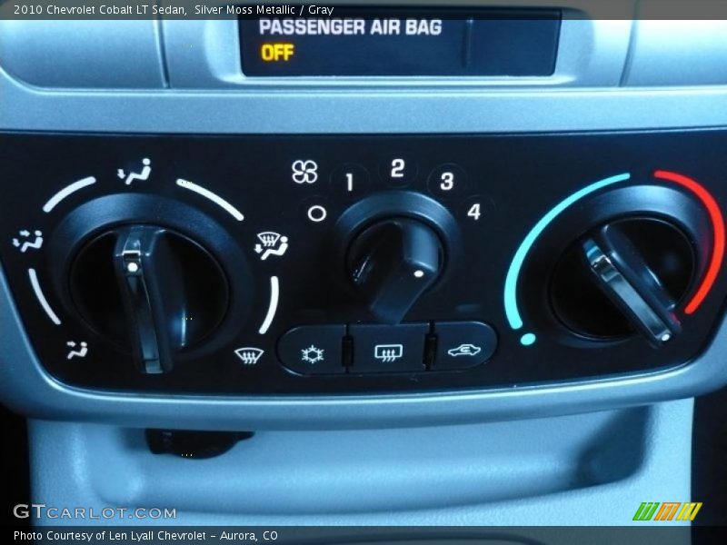 Silver Moss Metallic / Gray 2010 Chevrolet Cobalt LT Sedan