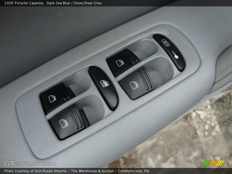 Dark Sea Blue / Stone/Steel Grey 2005 Porsche Cayenne